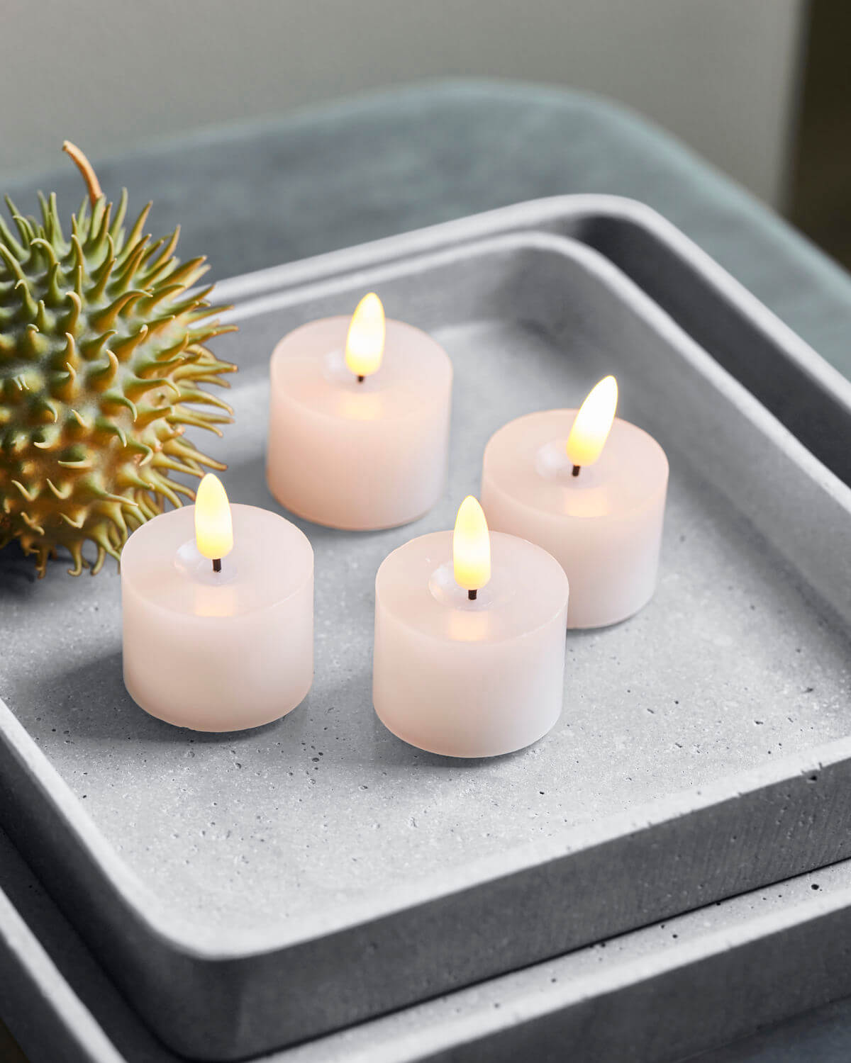 LED Tealights - Set of 4 | by House Doctor - Lifestory - House Doctor