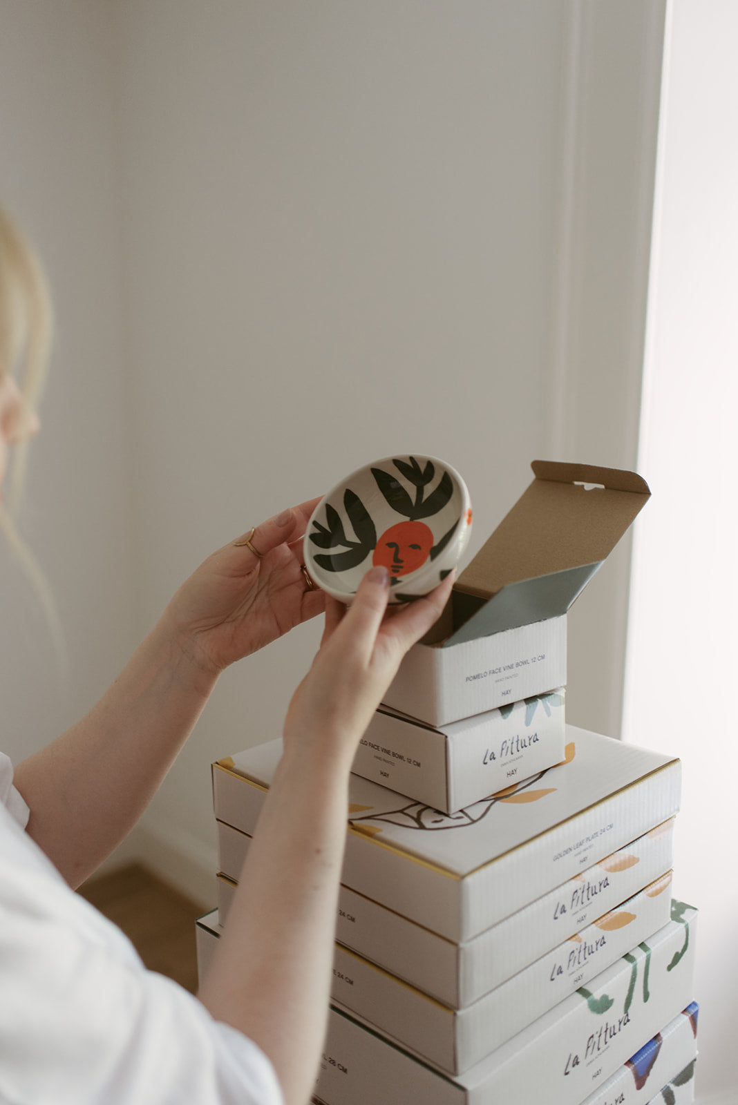 HAY x Emma Kohlmann - La Pittura Ø12cm Bowl in Various Designs - Lifestory