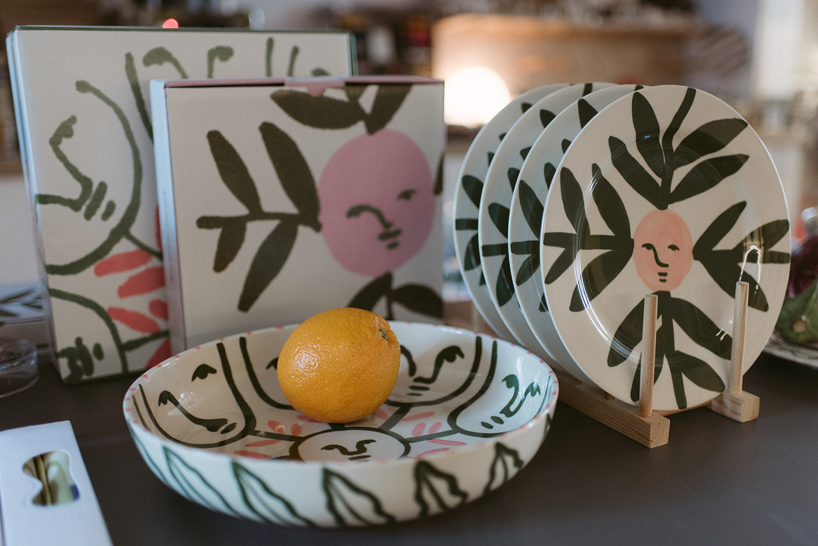 HAY x Emma Kohlmann - La Pittura Ø24cm Plate in Various Designs