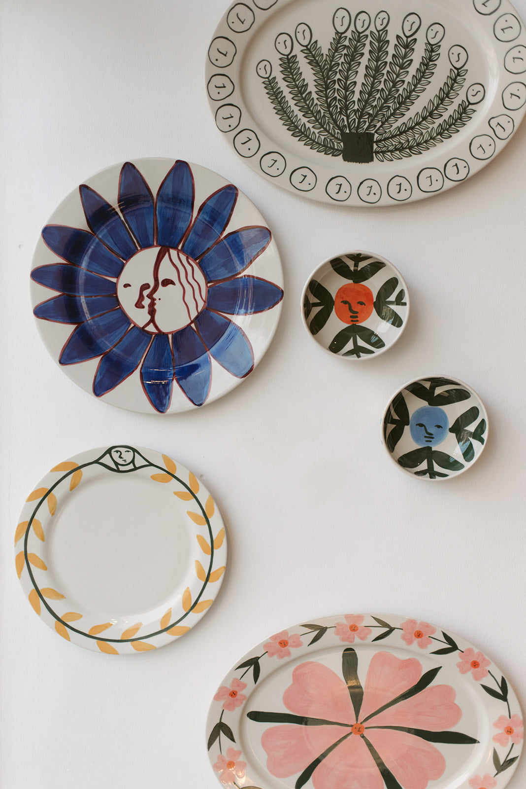 HAY x Emma Kohlmann - La Pittura Ø24cm Plate in Various Designs