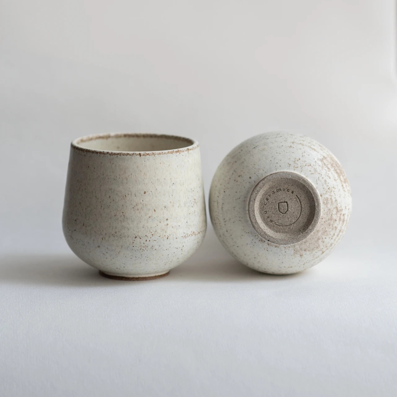 Large Cup - 250ml | Dune | Hand Thrown Stoneware | by Aku Ceramics - Lifestory