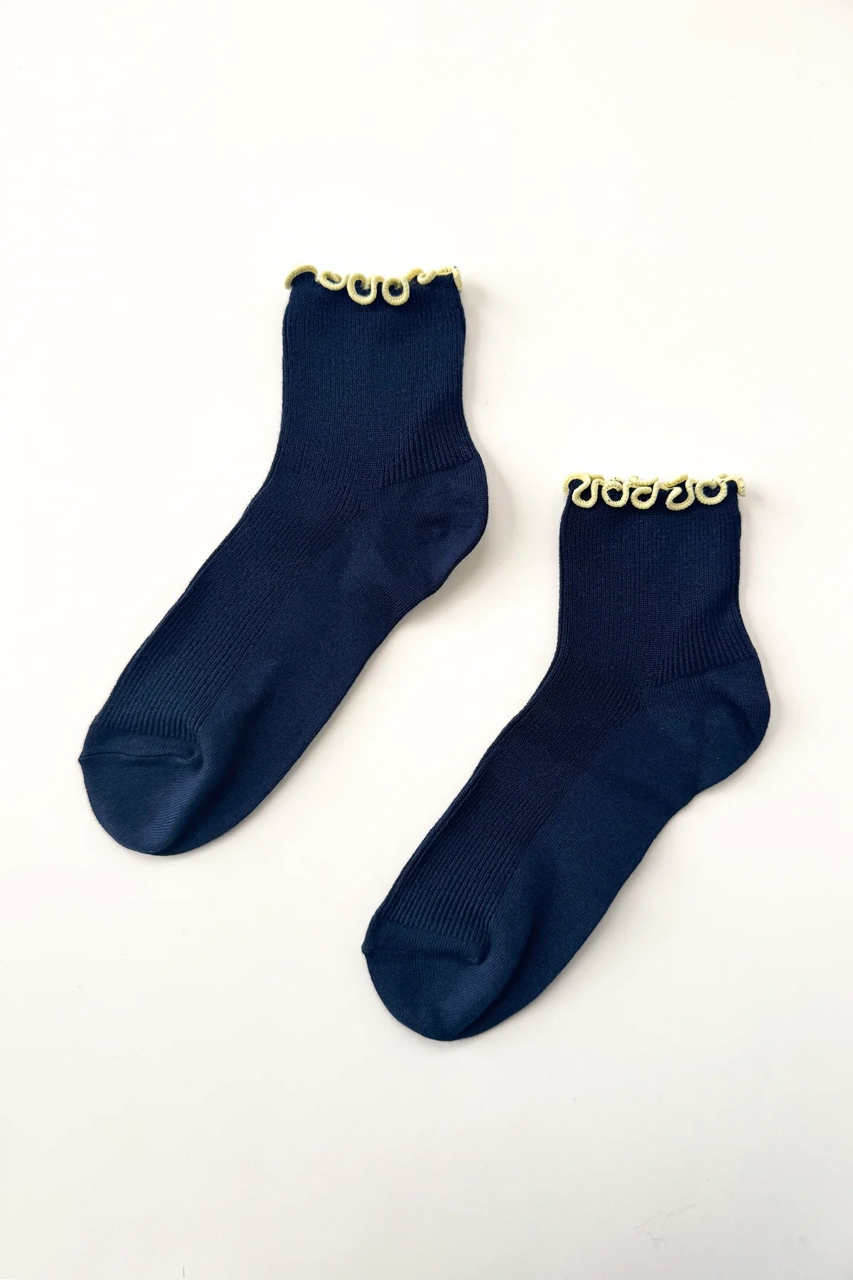 Le Bon Shoppe Petite Ruffled Modal Socks (UK 4-8) in Various Colours