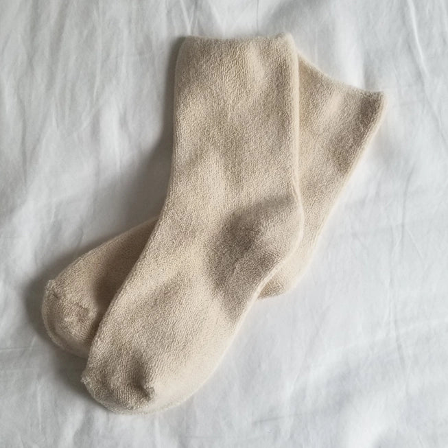 Cloud Socks Ecru by Le Bon Shoppe - Lifestory