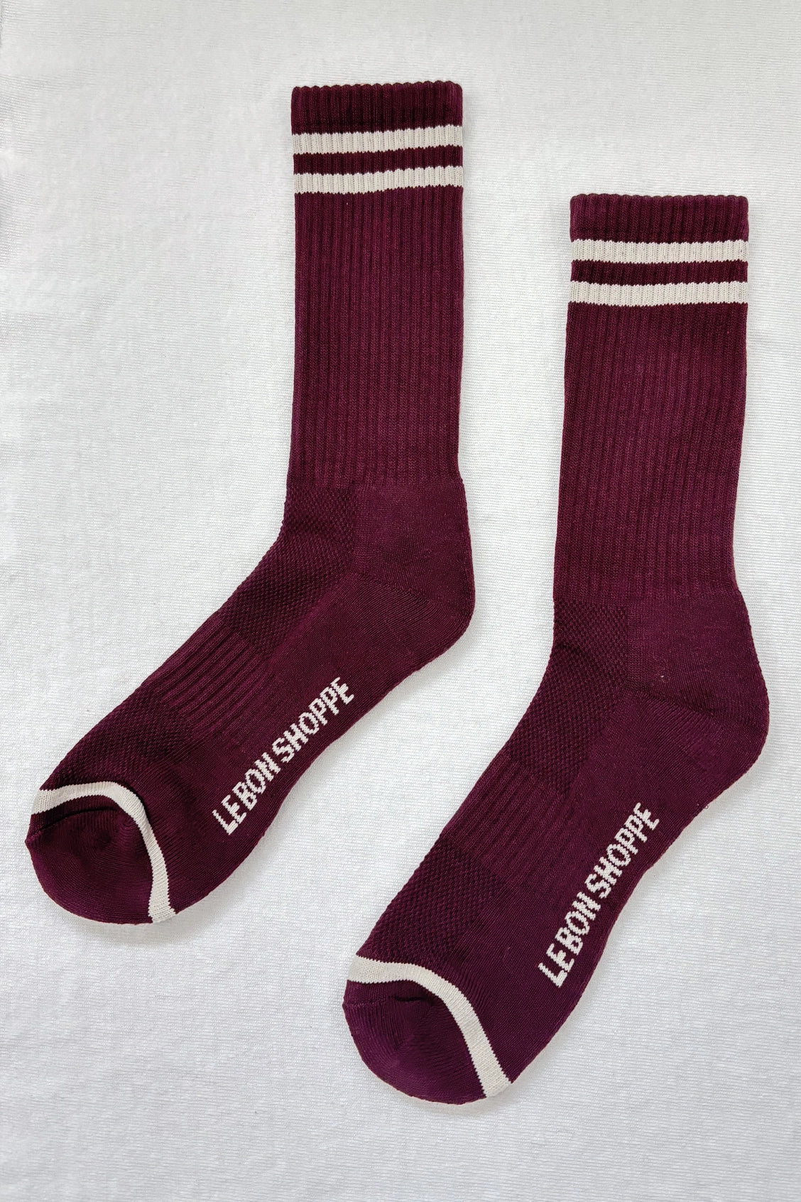 Le Bon Shoppe Extended Boyfriend Socks (UK 8-11) in Various Colours