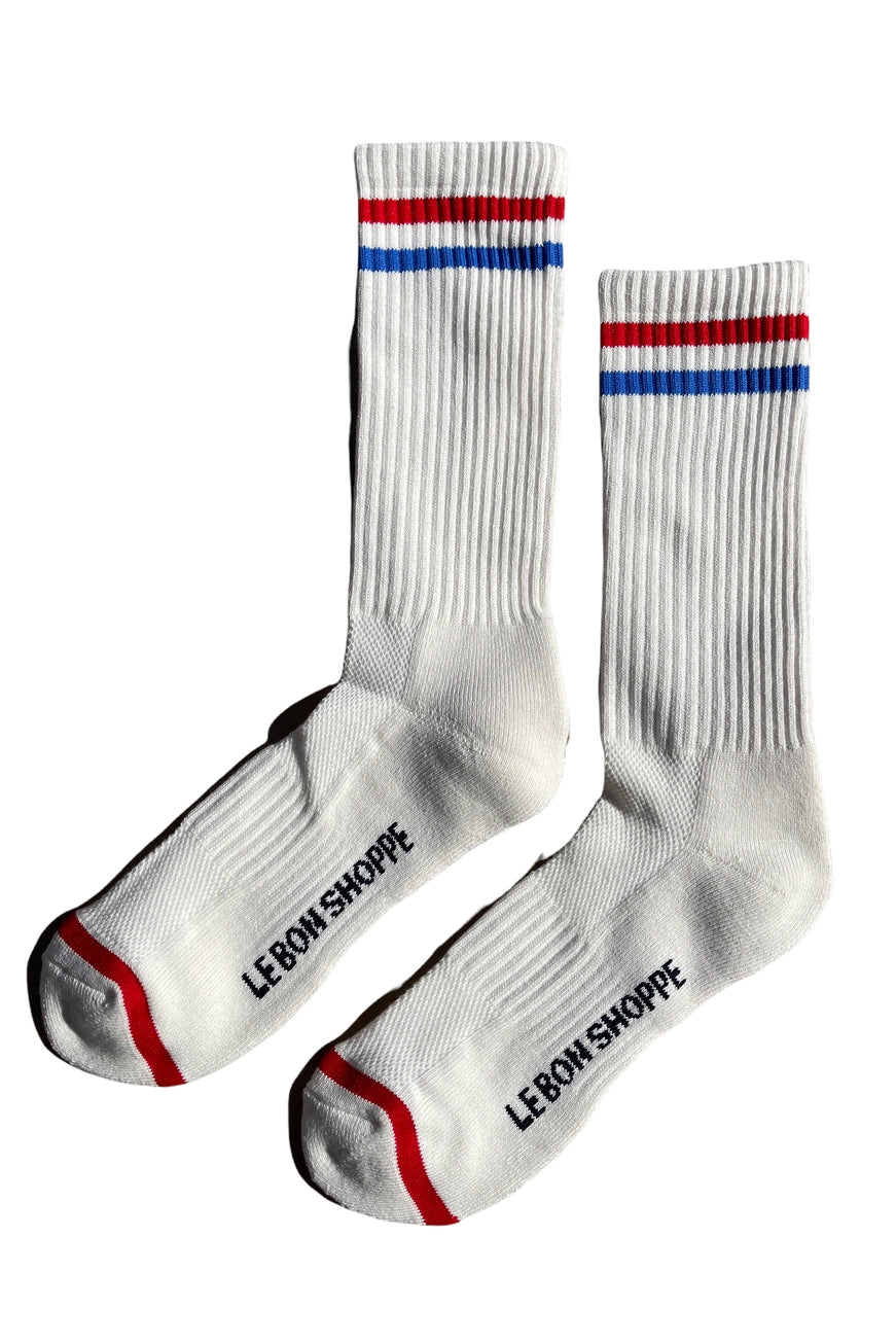 Le Bon Shoppe Extended Boyfriend Socks (UK 8-11) in Various Colours - Lifestory