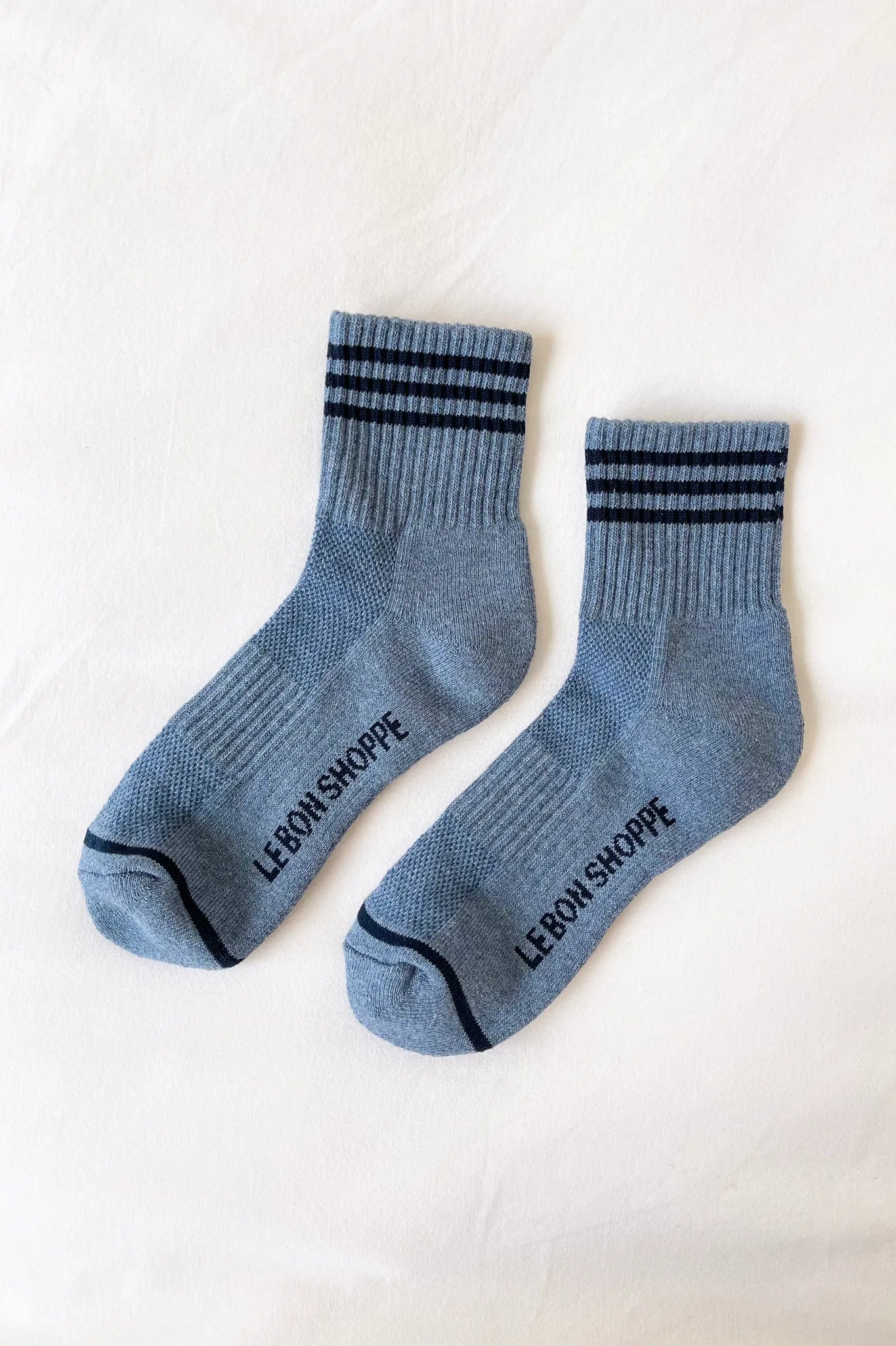 Indigo Girlfriend Socks by Le Bon Shoppe | Lifestory