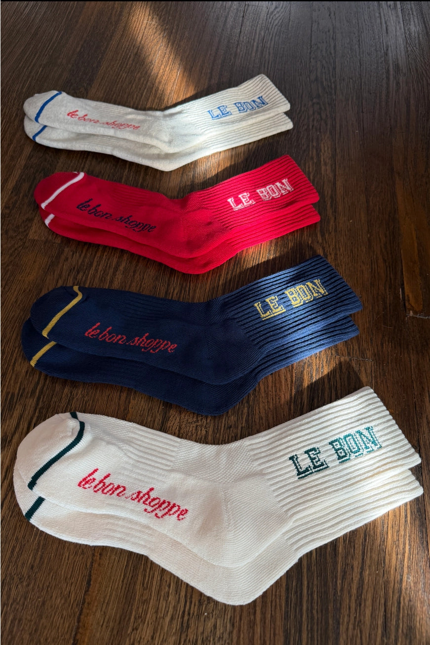 Le Bon Shoppe Preppy Boyfriend Socks (UK 4-8) in Various Colours - Lifestory