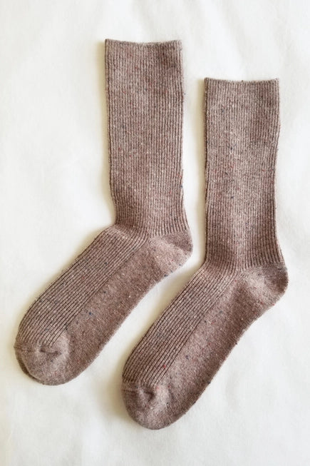 Snow Socks | Mauve | by Le Bon Shoppe - Lifestory