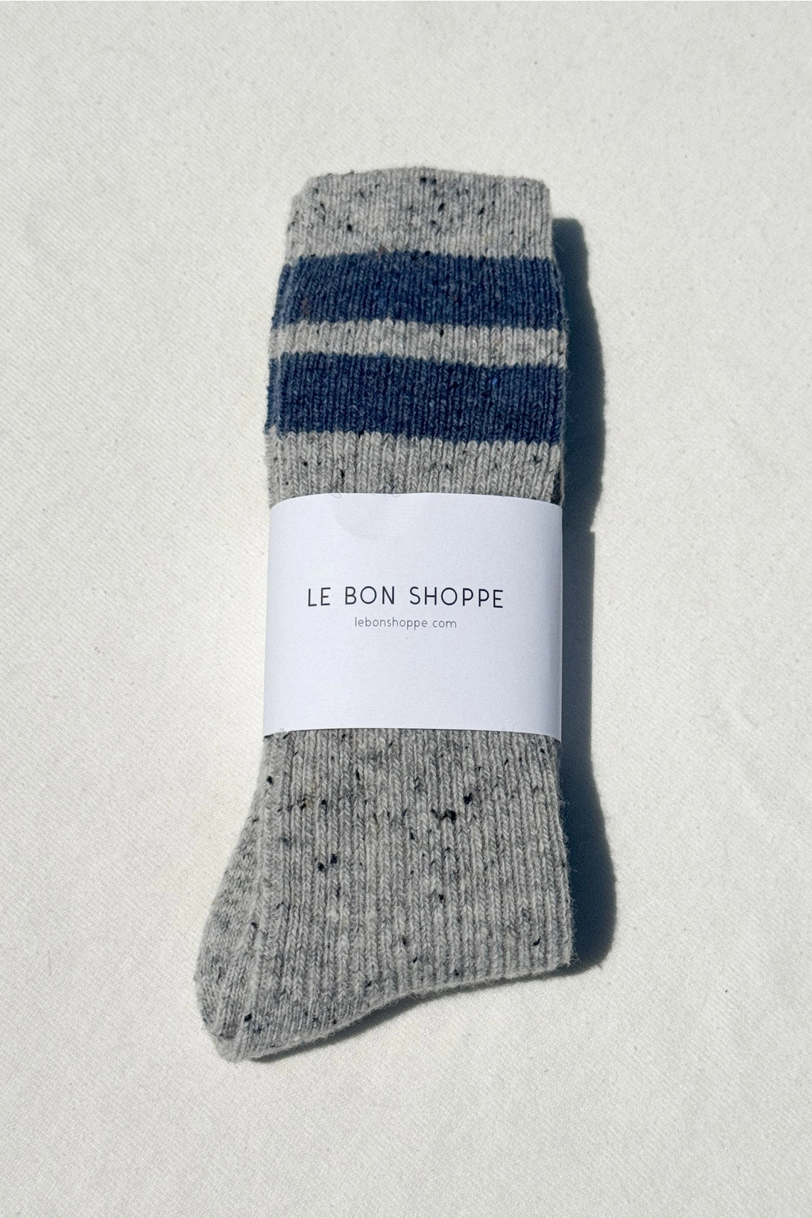 Le Bon Shoppe Snow Varsity Socks in Various Colours - Lifestory