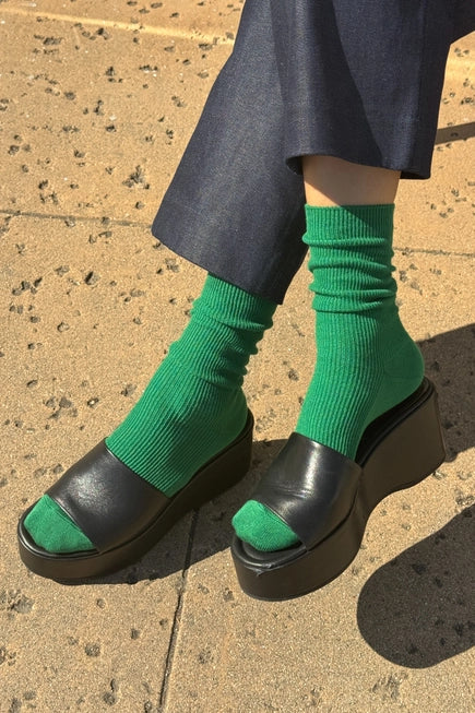 Trouser Socks | Deep Green | by Le Bon Shoppe - Lifestory