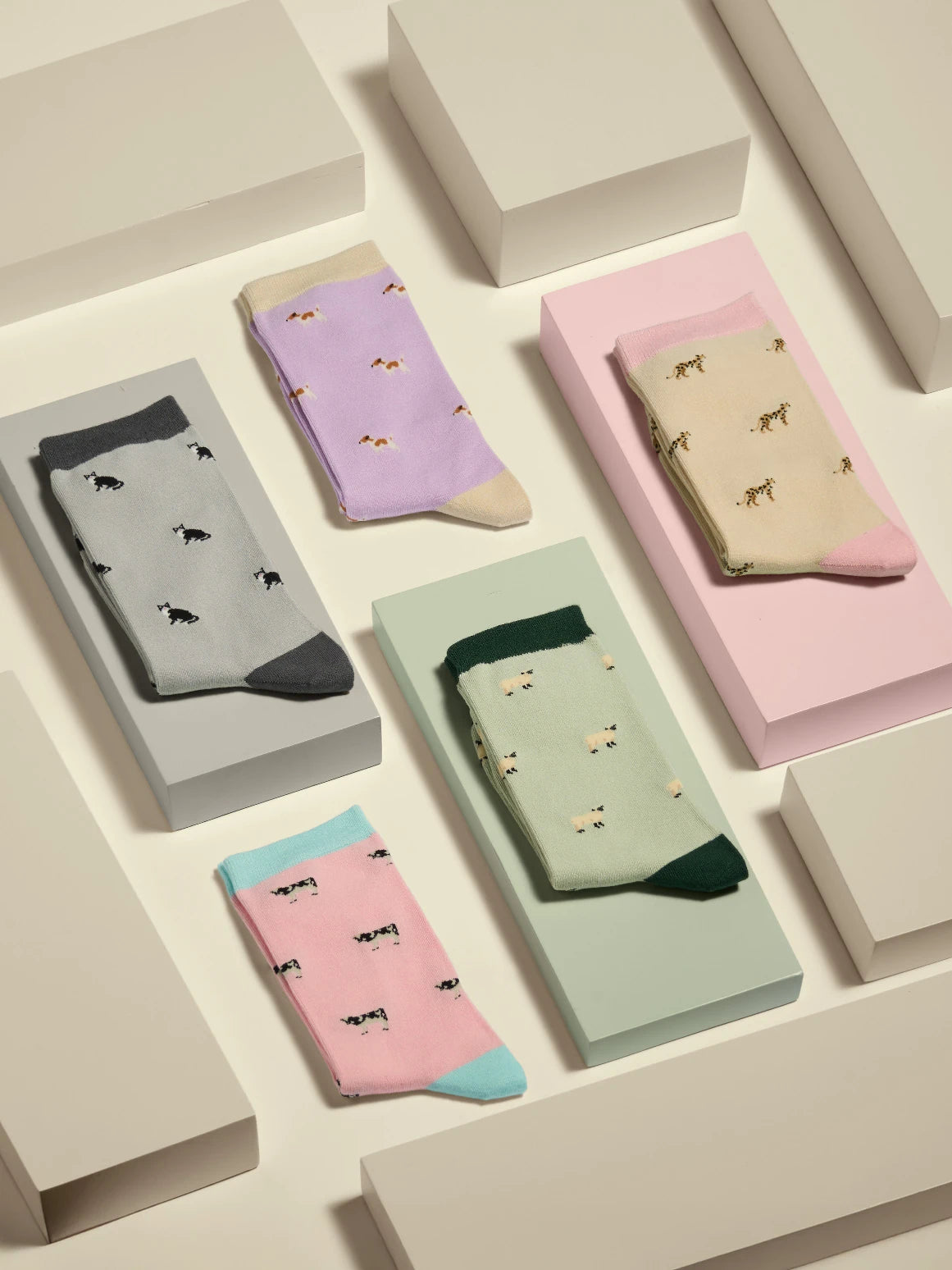 KOSI London The Leopard Bamboo Socks (UK 3-8) and other KOSI London socks | Lifestory