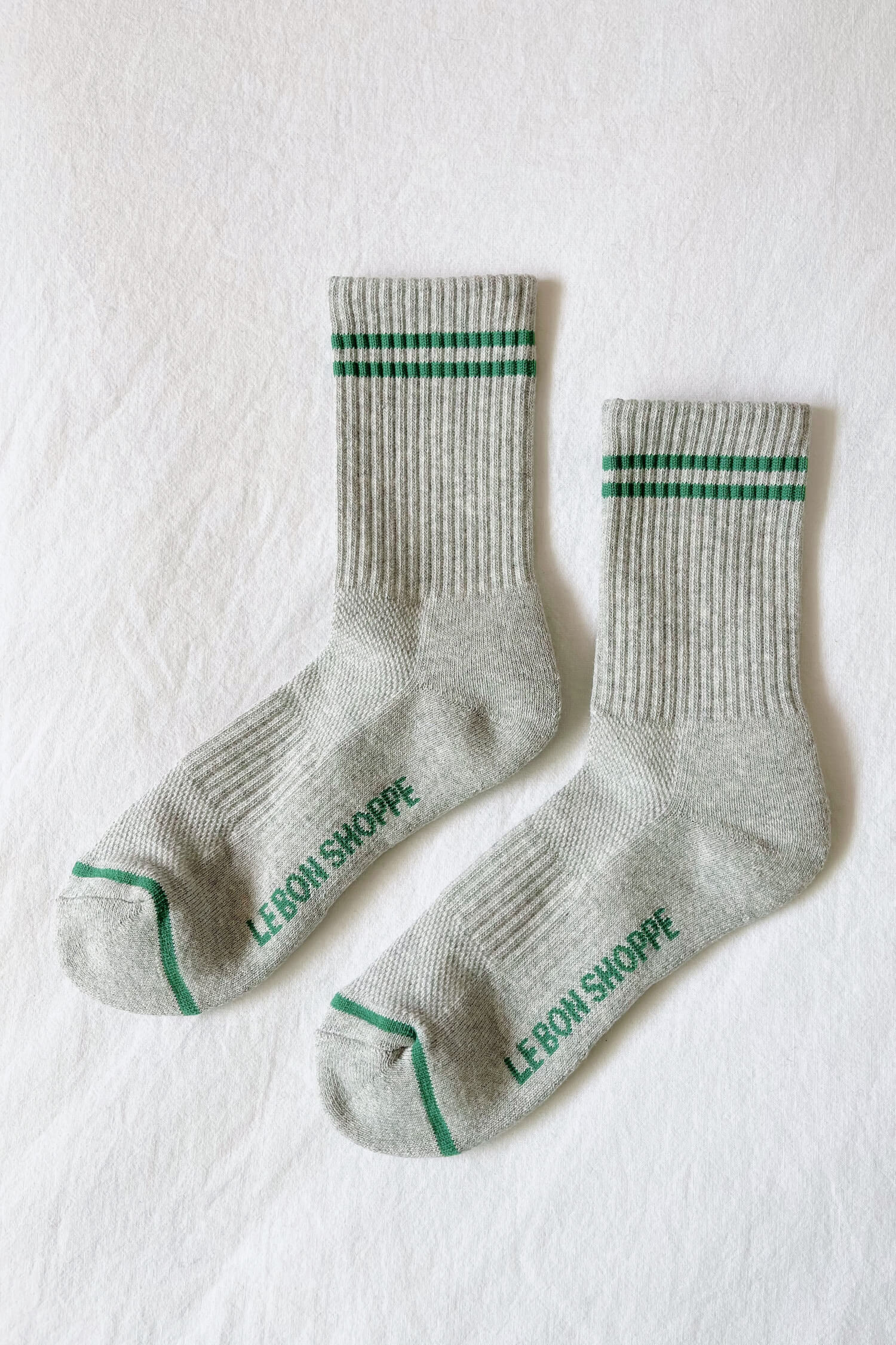 Boyfriend Socks | Light Grey | by Le Bon Shoppe - Lifestory - Le Bon Shoppe