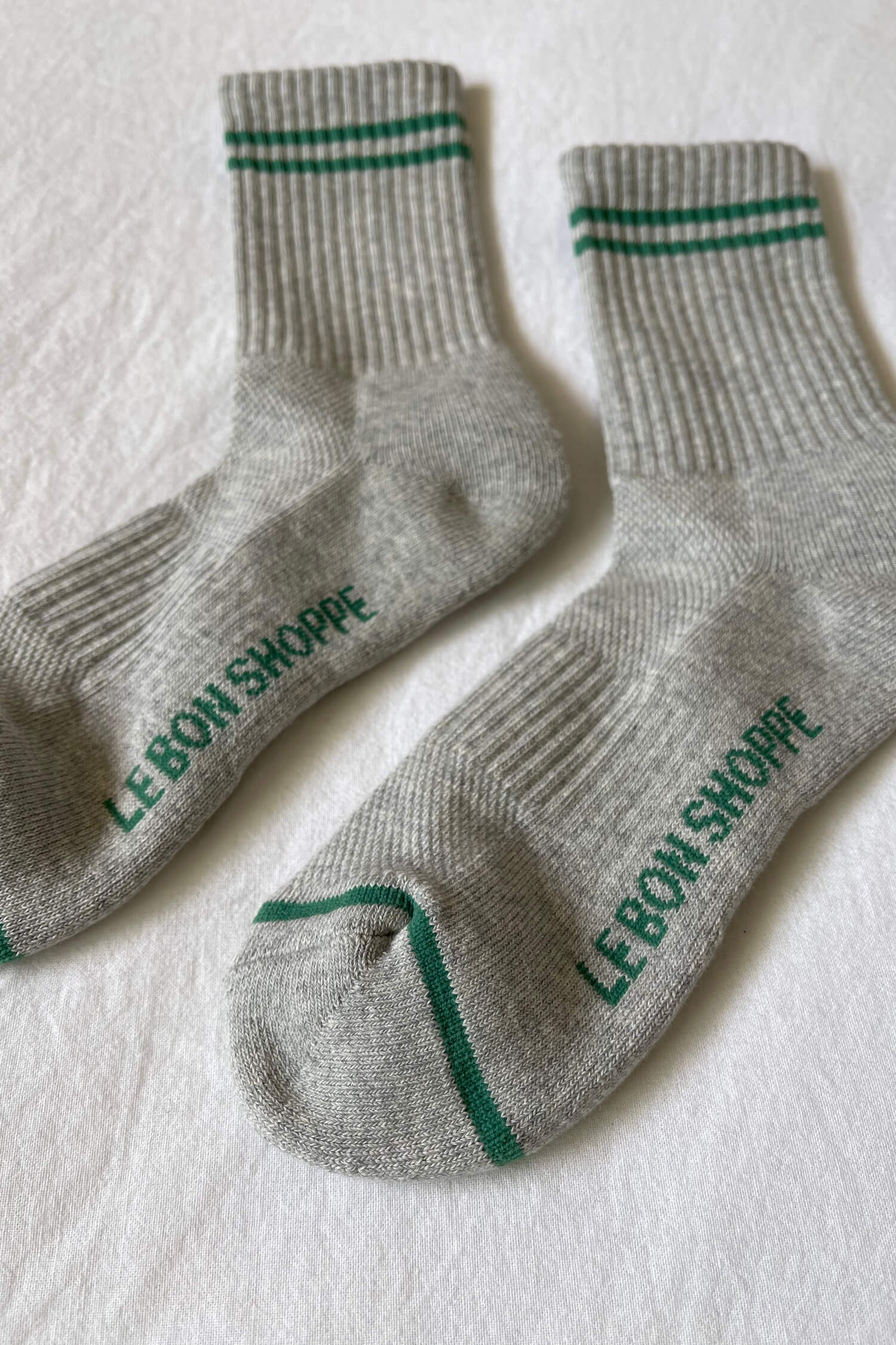 Boyfriend Socks | Light Grey | by Le Bon Shoppe - Lifestory - Le Bon Shoppe