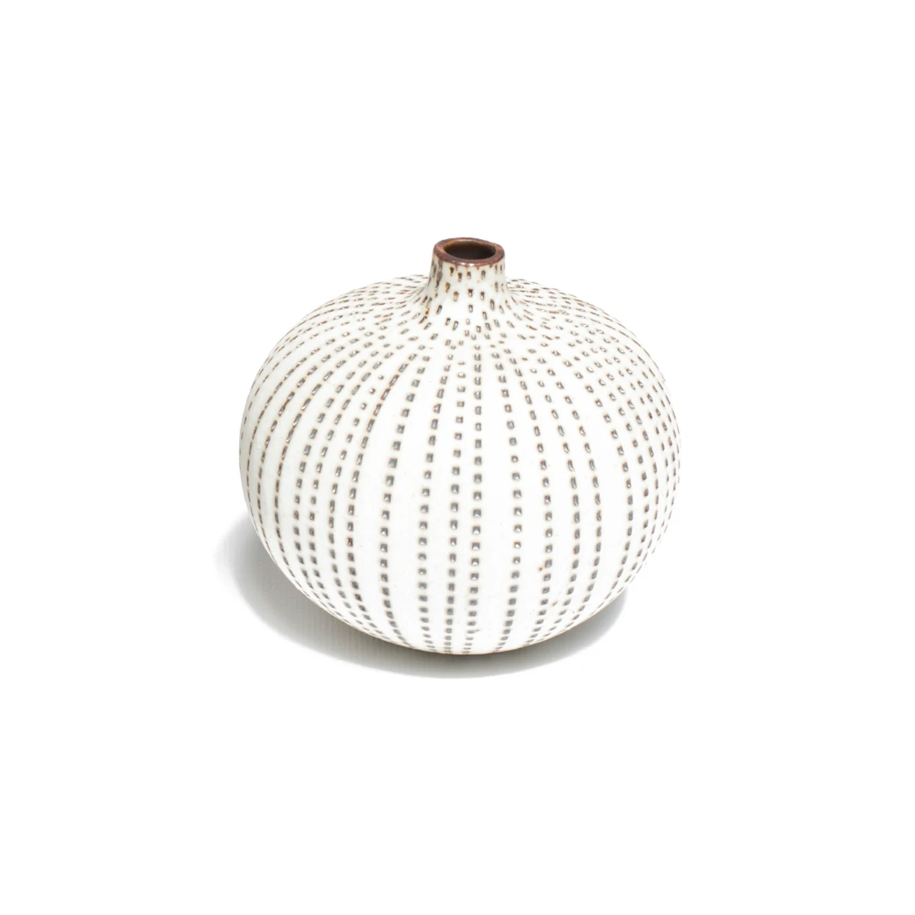 Bari Vase | Small | Brown Dots | by Lindform - Lifestory