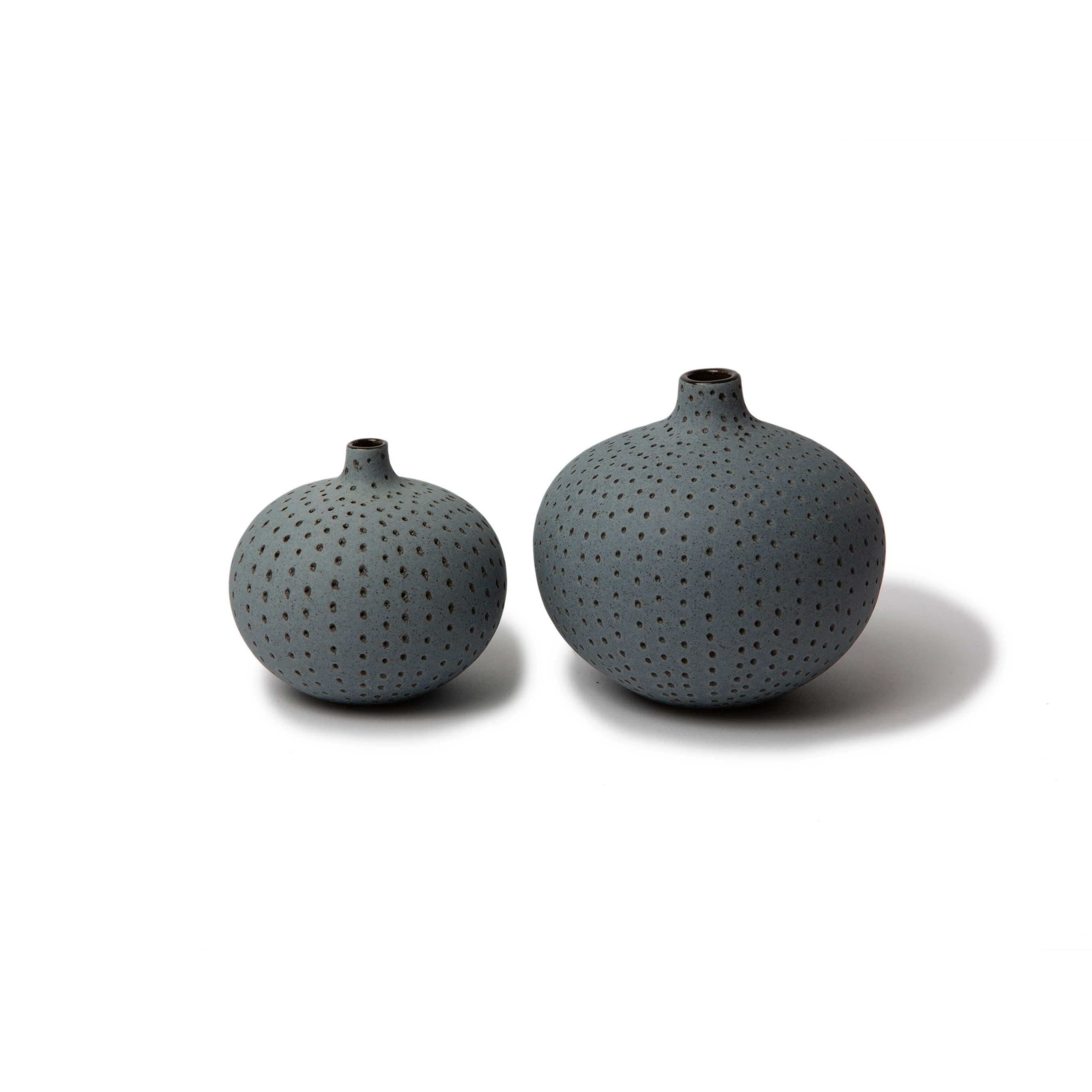 Bari Vase | Medium | Light Blue Dots | by Lindform - Lifestory