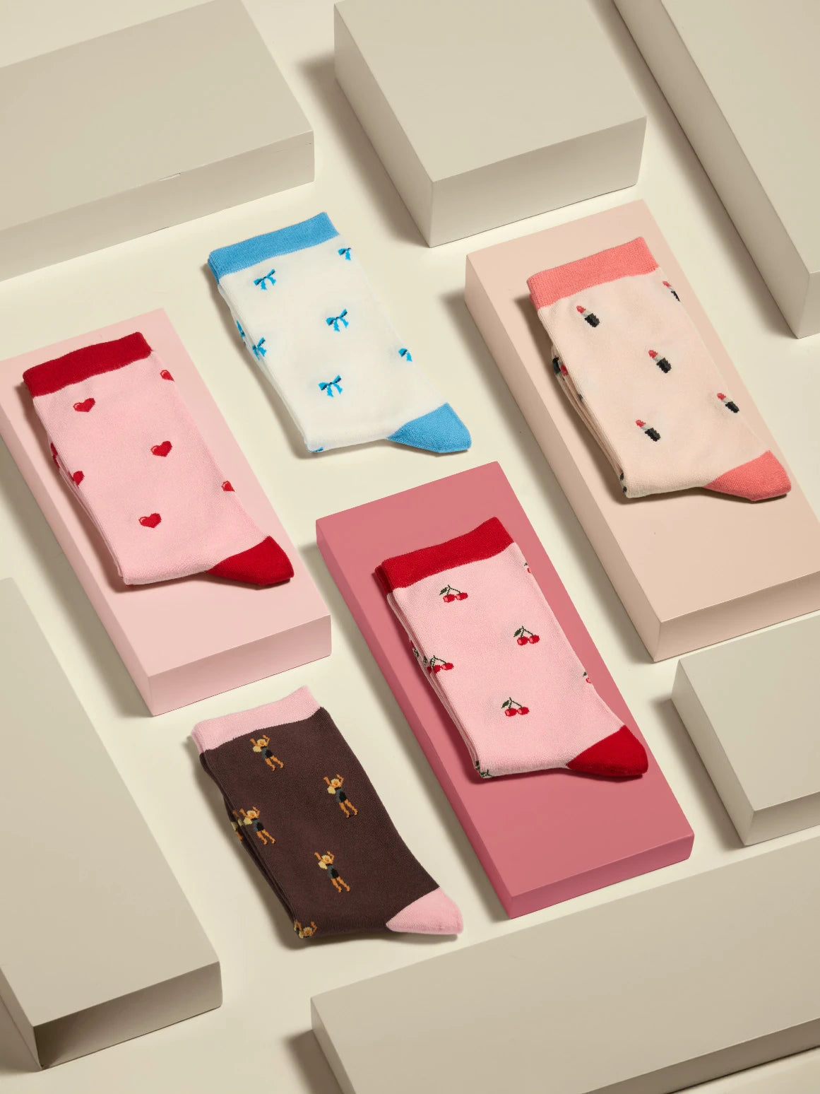 KOSI London Love Heart Bamboo Socks (UK 3-8) and other KOSI London socks | Lifestory