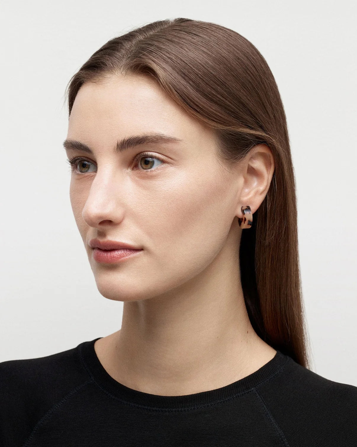 MACHETE Muse Hoops in Poppy Acetate - Lifestory