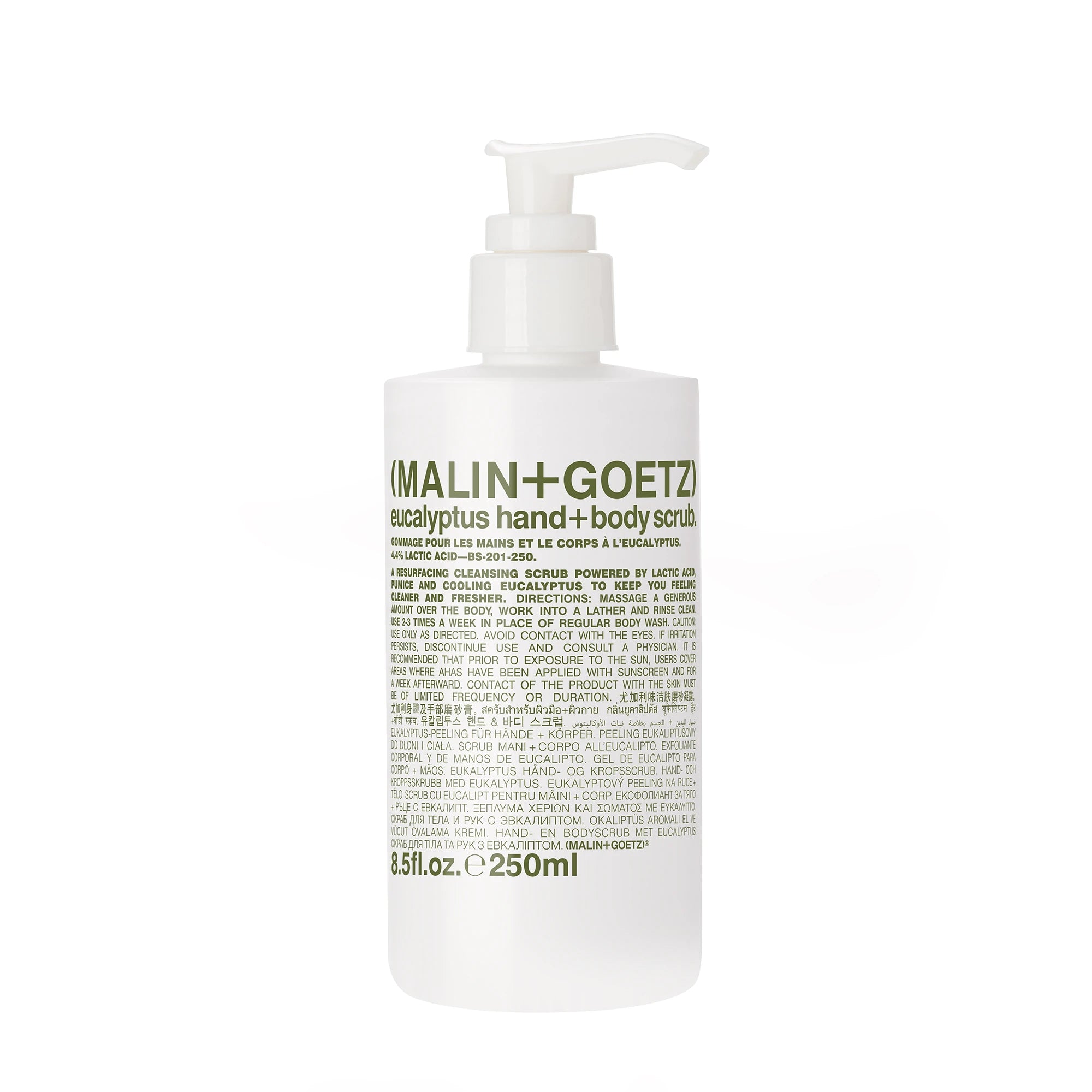 Eucalyptus Hand & Body Scrub | by Malin+Goetz - Lifestory