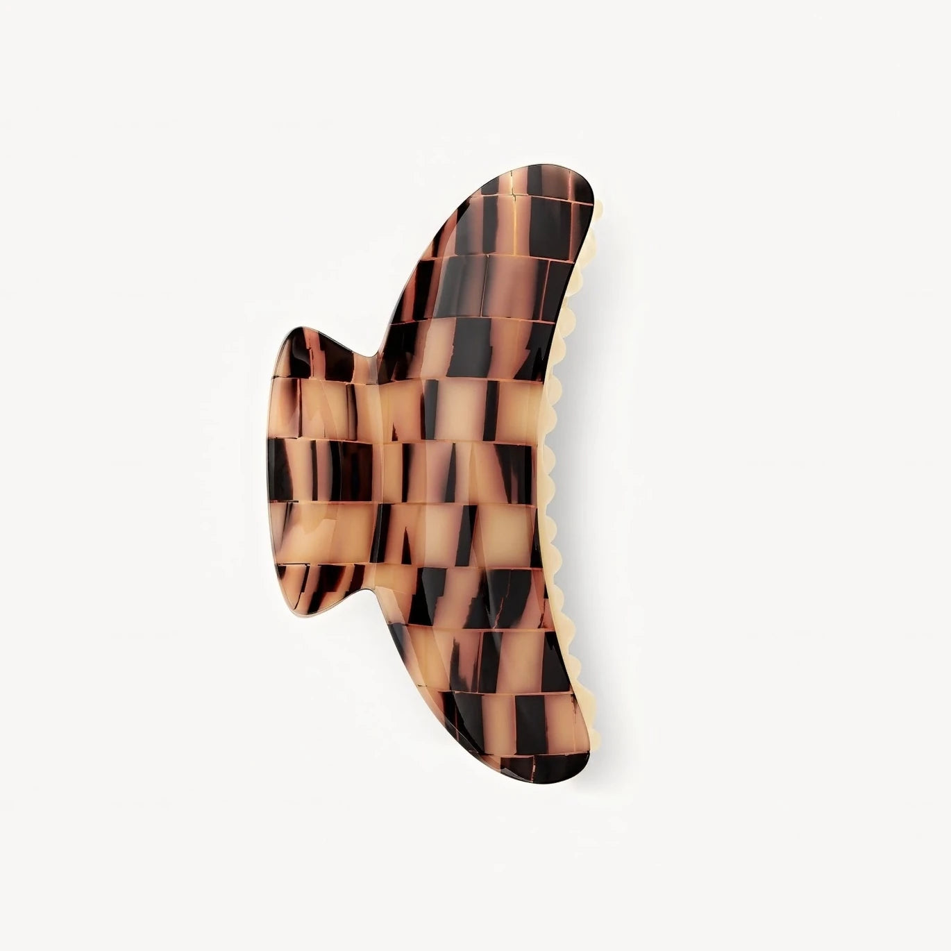 MACHETE Grande Heirloom Claw in Blonde Checker Acetate