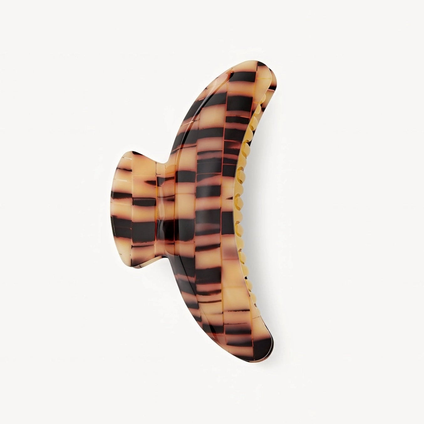 MACHETE Jumbo Heirloom Claw in Blonde Checker Acetate