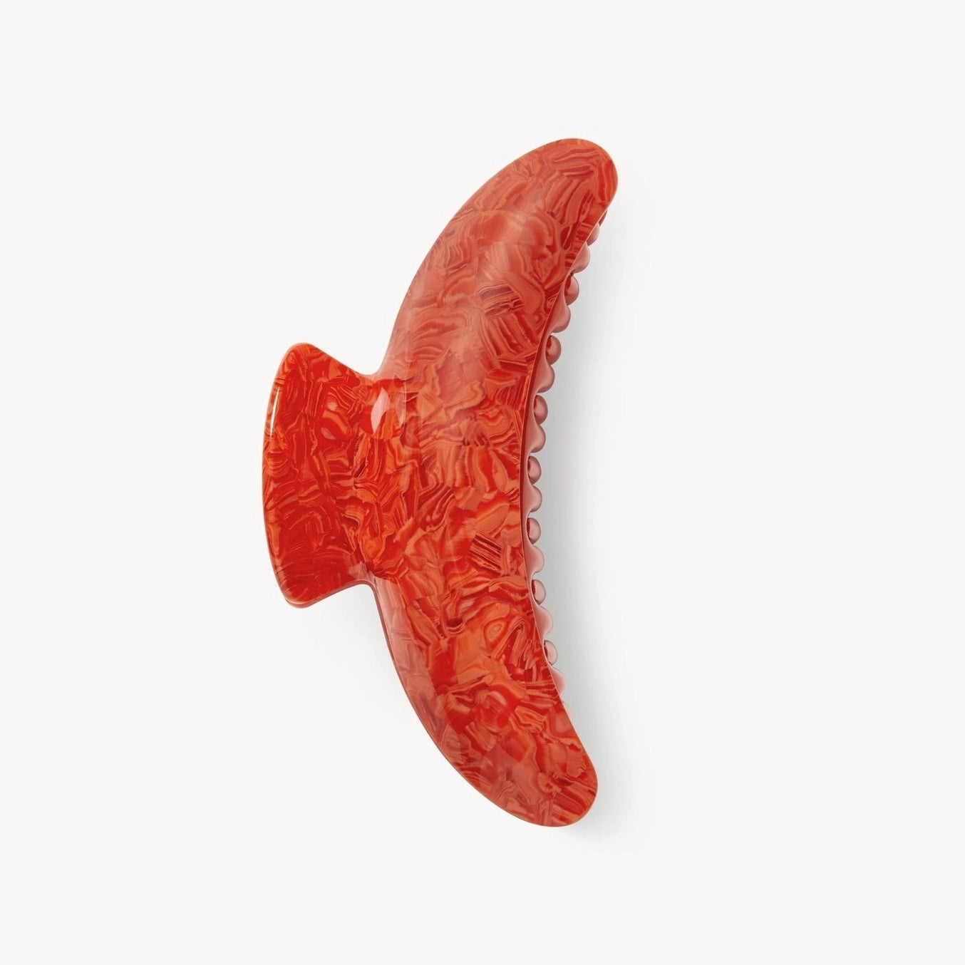 MACHETE Jumbo Heirloom Claw in Poppy Acetate