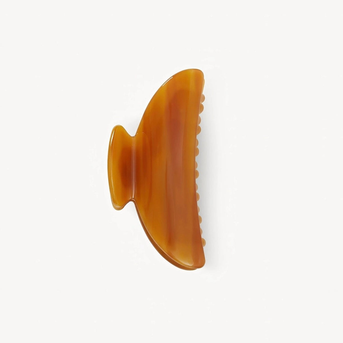 MACHETE Midi Heirloom Claw in Cognac Acetate