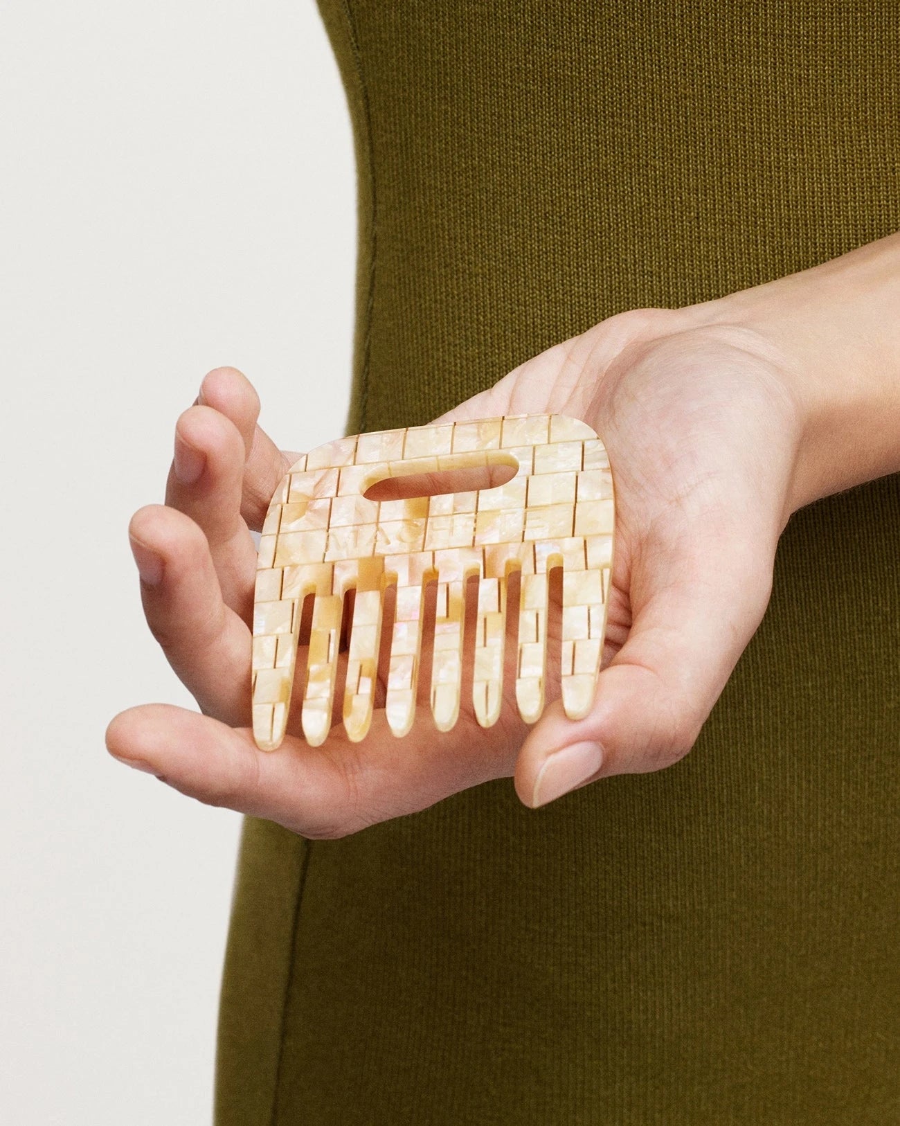 MACHETE No. 4 Comb in Algae Acetate - Lifestory