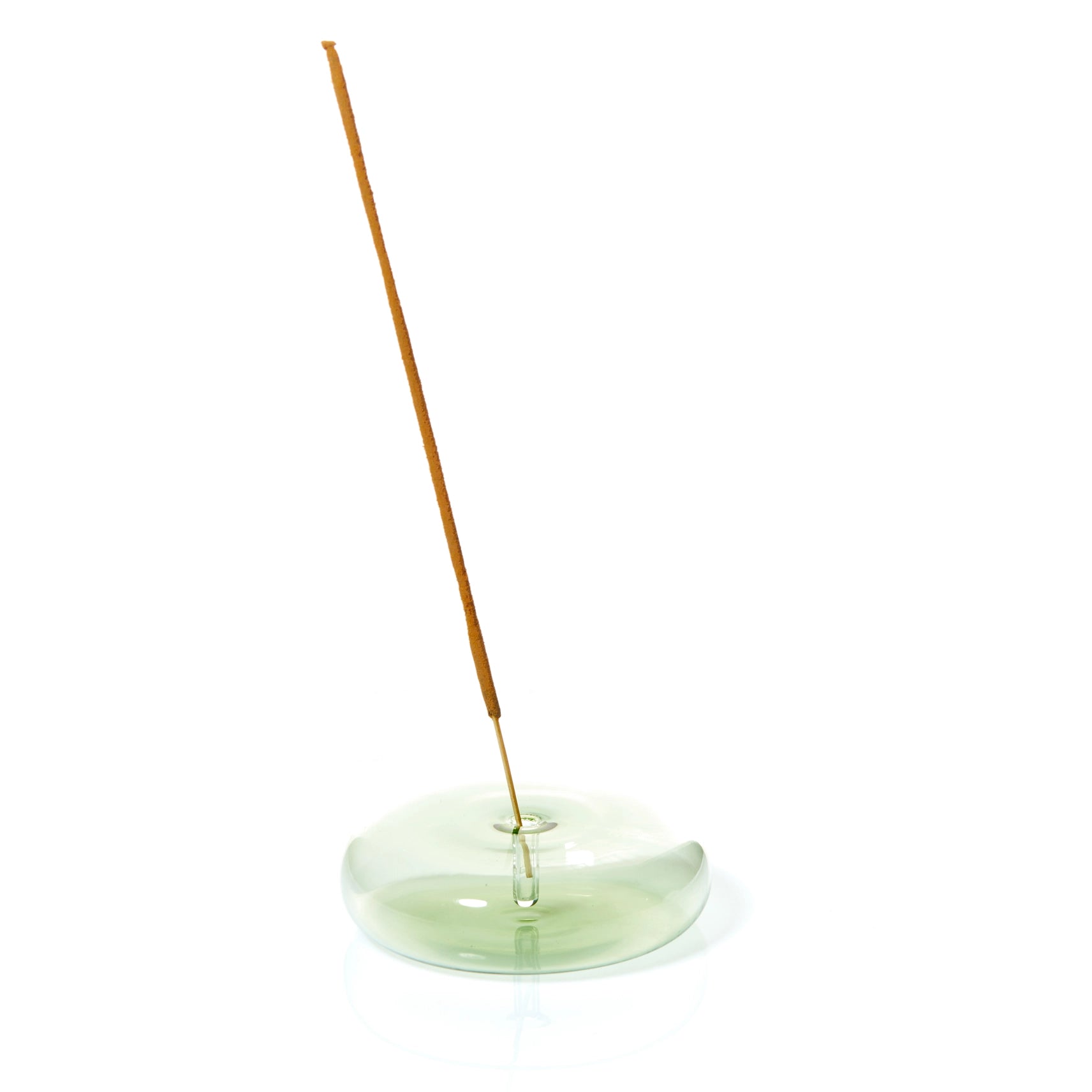 Maegan Dimple Hand Blown Glass Incense Stick Holder - Lifestory