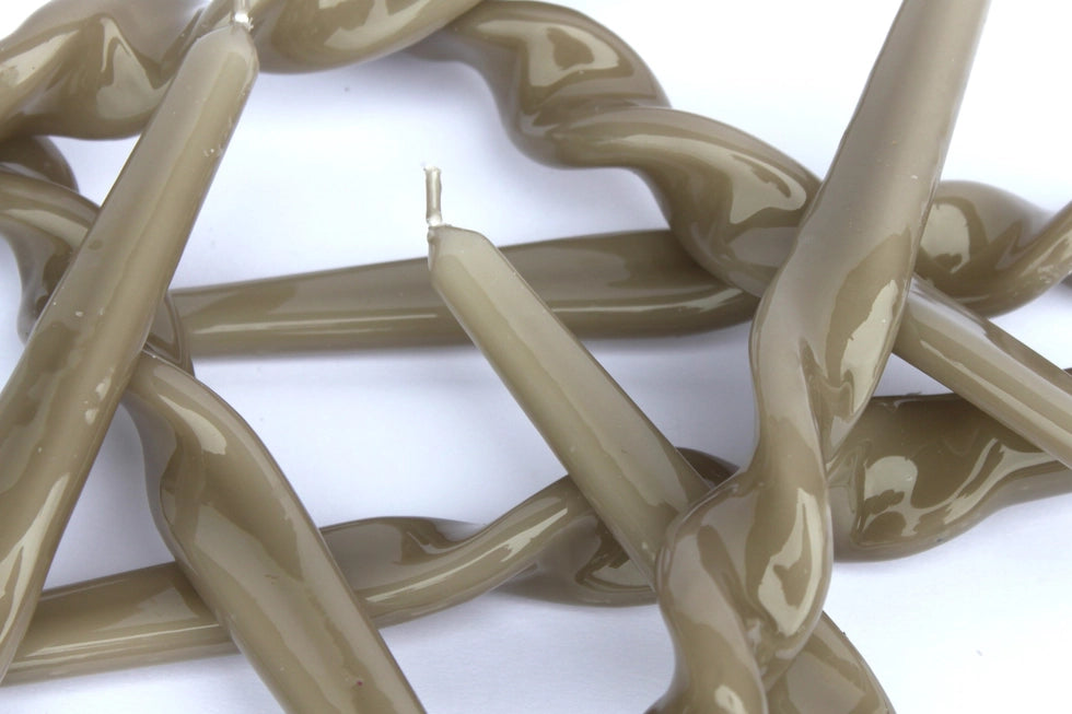 MAEGEN Twist Taper Candle Pack of 3 - Lifestory