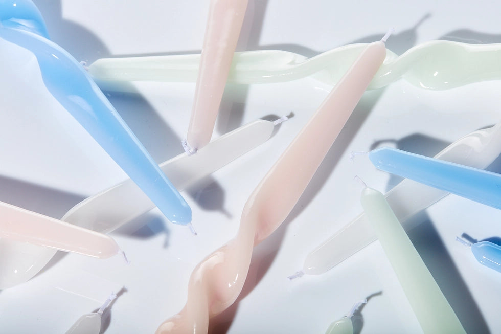 MAEGEN Twist Taper Candle Pack of 3 - Lifestory