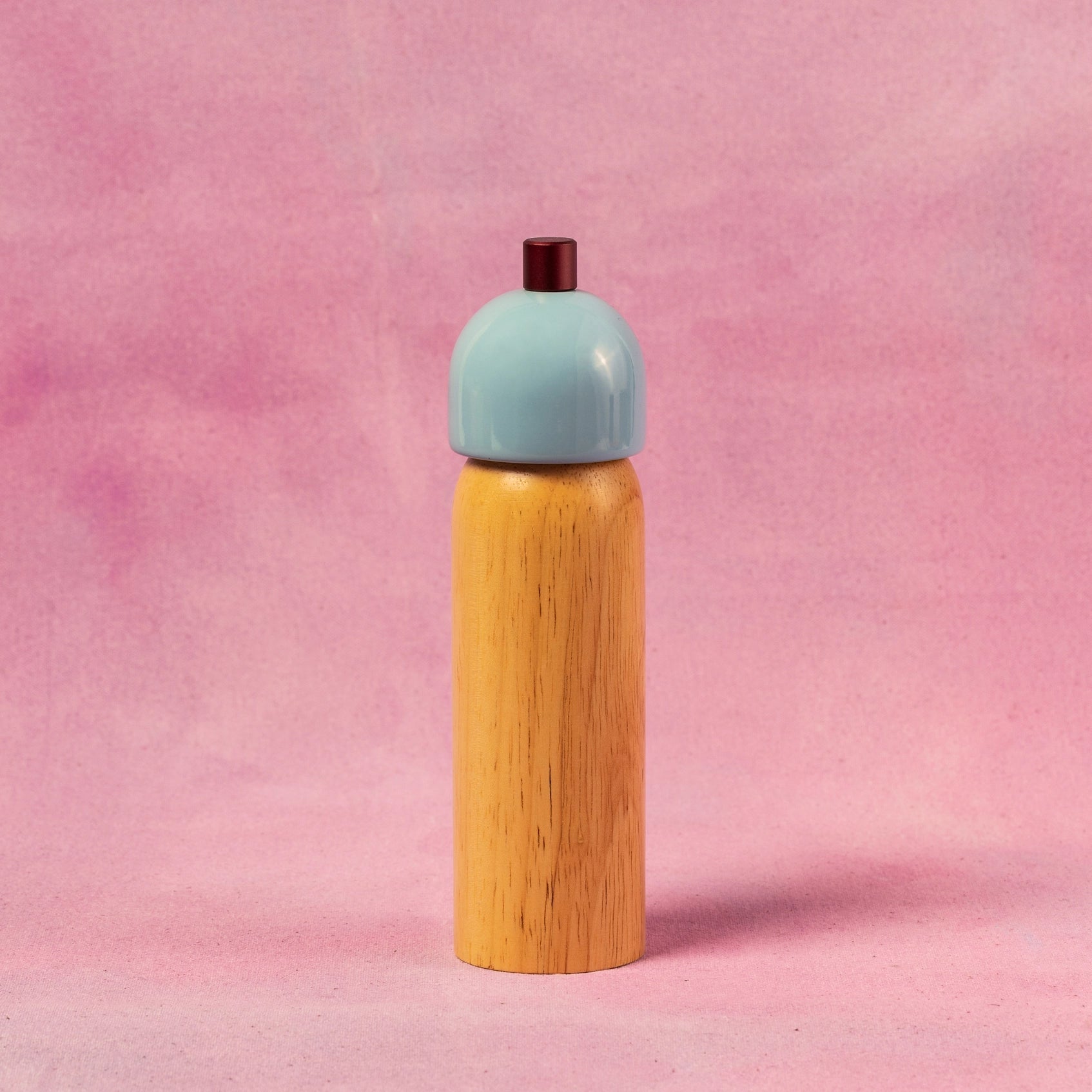 MAEGEN Salt & Pepper Grinder in Light Blue & Burgundy - 2 Sizes
