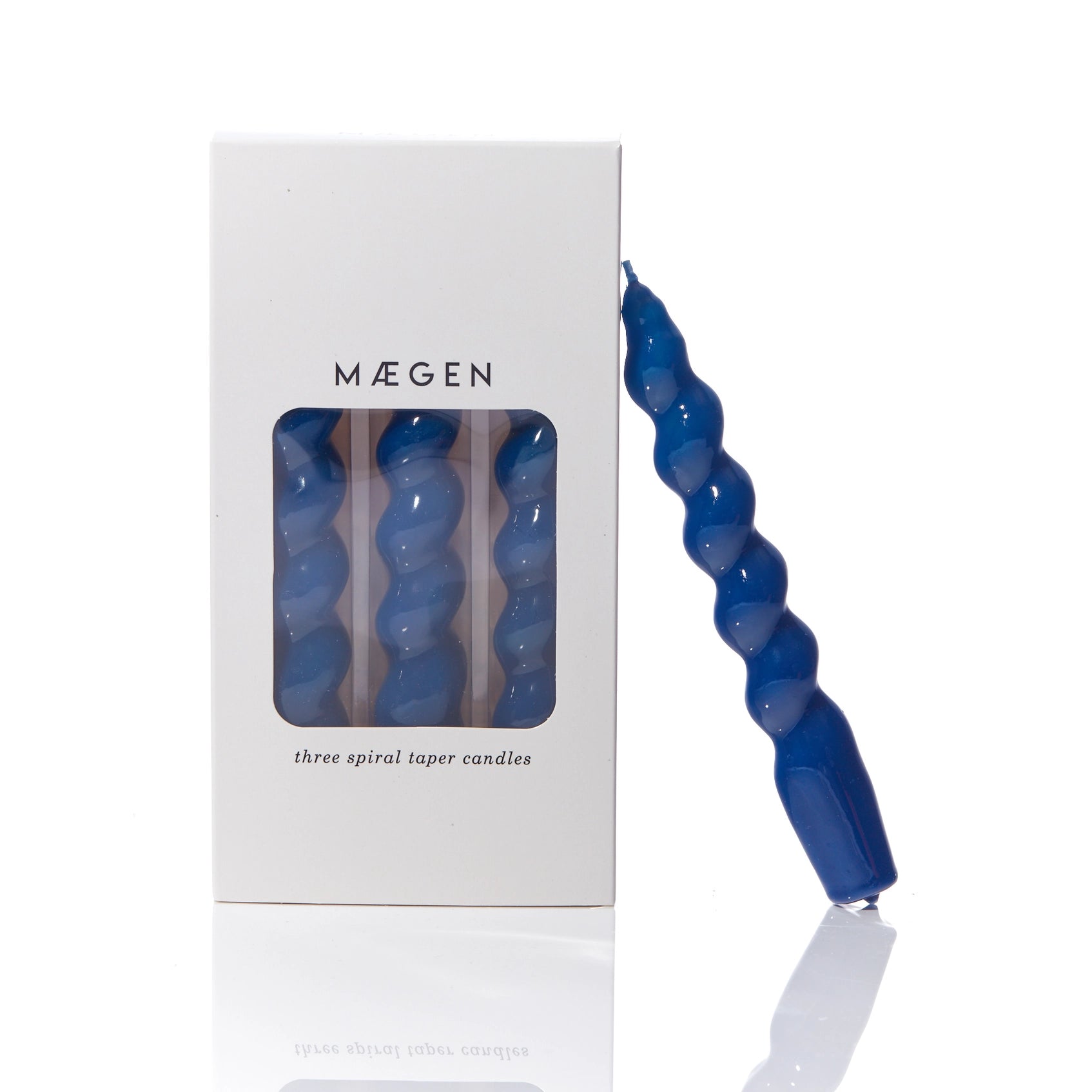 MAEGEN Spiral Taper Candle Pack of 3 - Lifestory