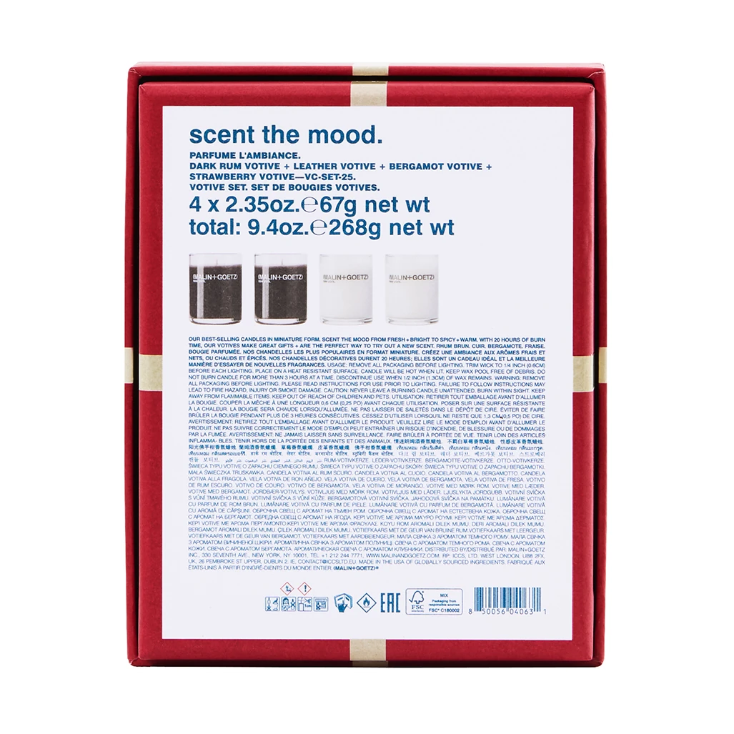 Malin+Goetz 'Scent The Mood' - 4 Piece Votive Gift Set - Lifestory