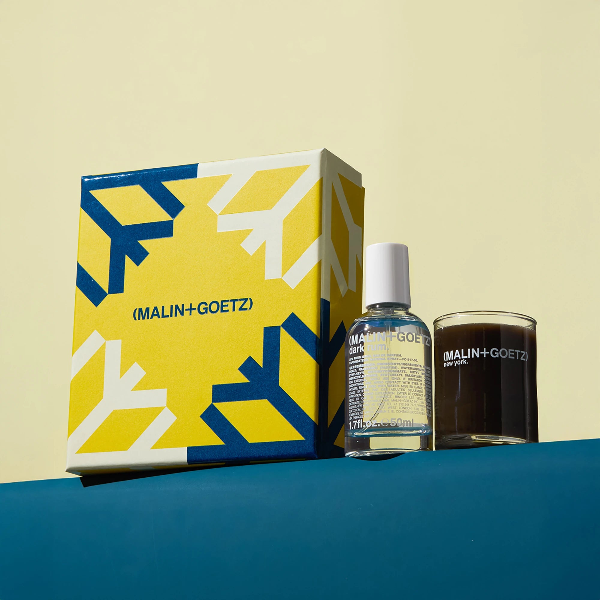 Malin+Goetz 'That's The Spirit' - Dark Rum Fragrance + Votive Gift Set