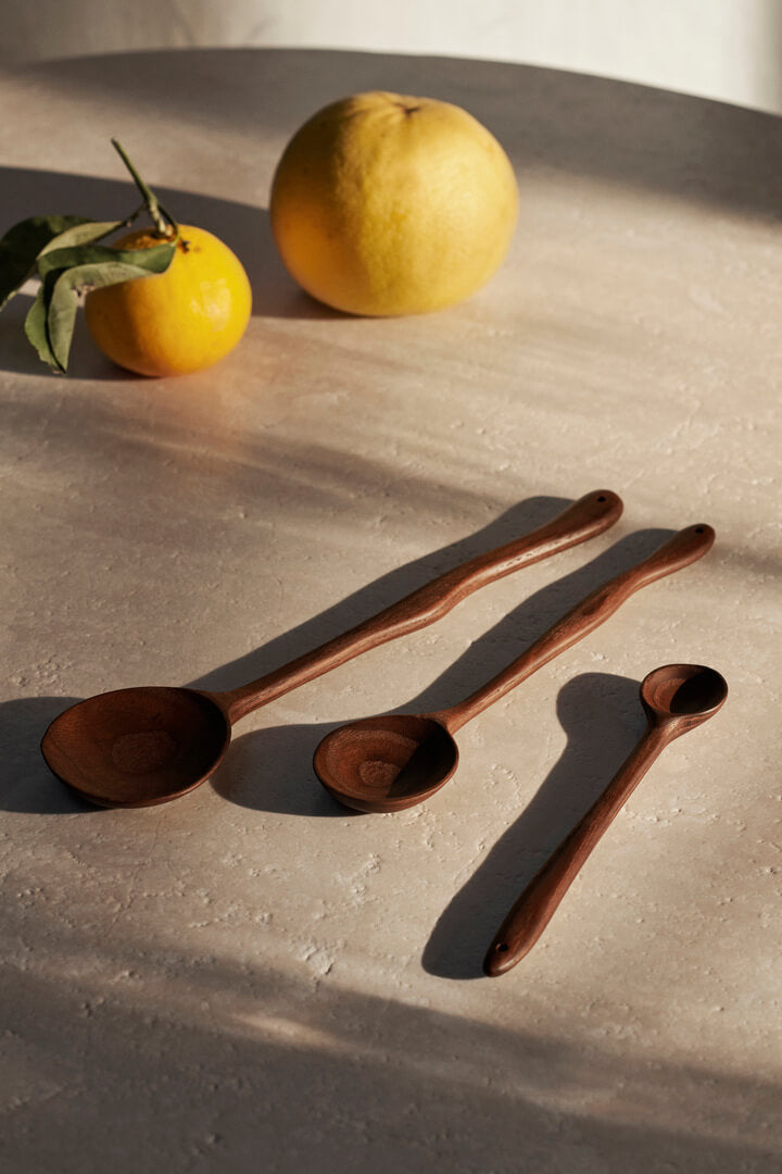 Meander Spoon | Small | Wood | by ferm Living - Lifestory - ferm LIVING