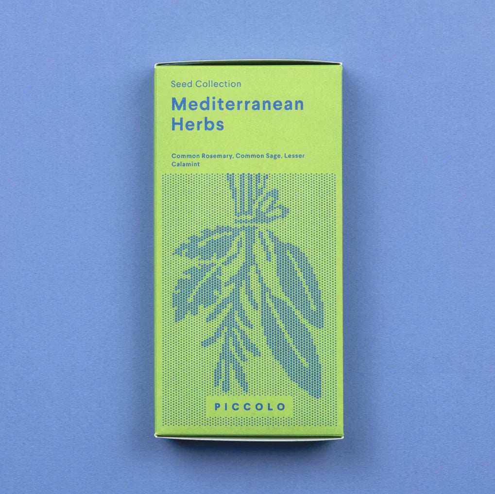Mediterranean Herbs - 3 Pack Seed Collection | by Piccolo - Lifestory - Piccolo