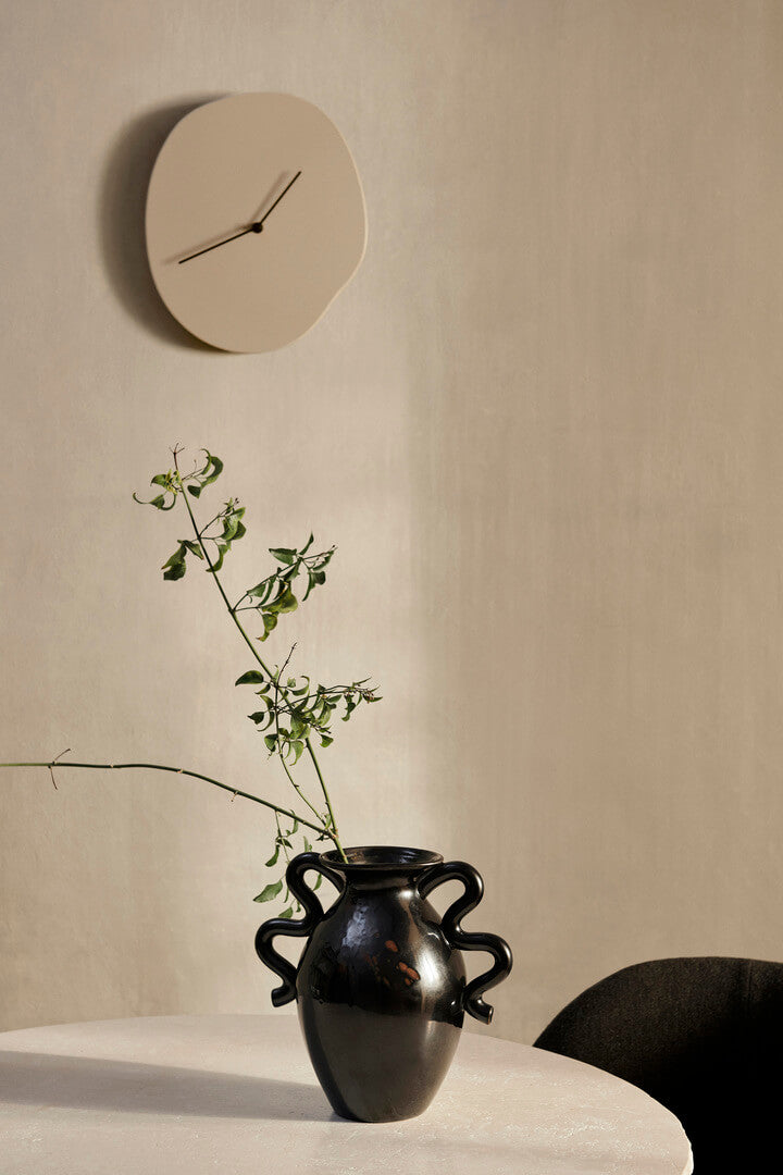 Melt Wall Clock | Cashmere | by ferm Living - Lifestory - ferm LIVING