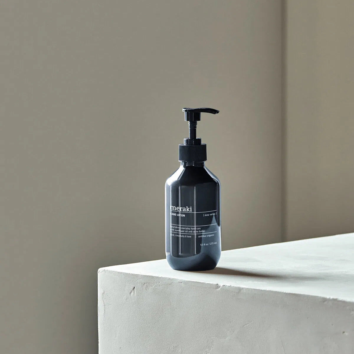 Meraki 'Deep Valley' Hand Lotion - 275ml Pump Bottle - Lifestory