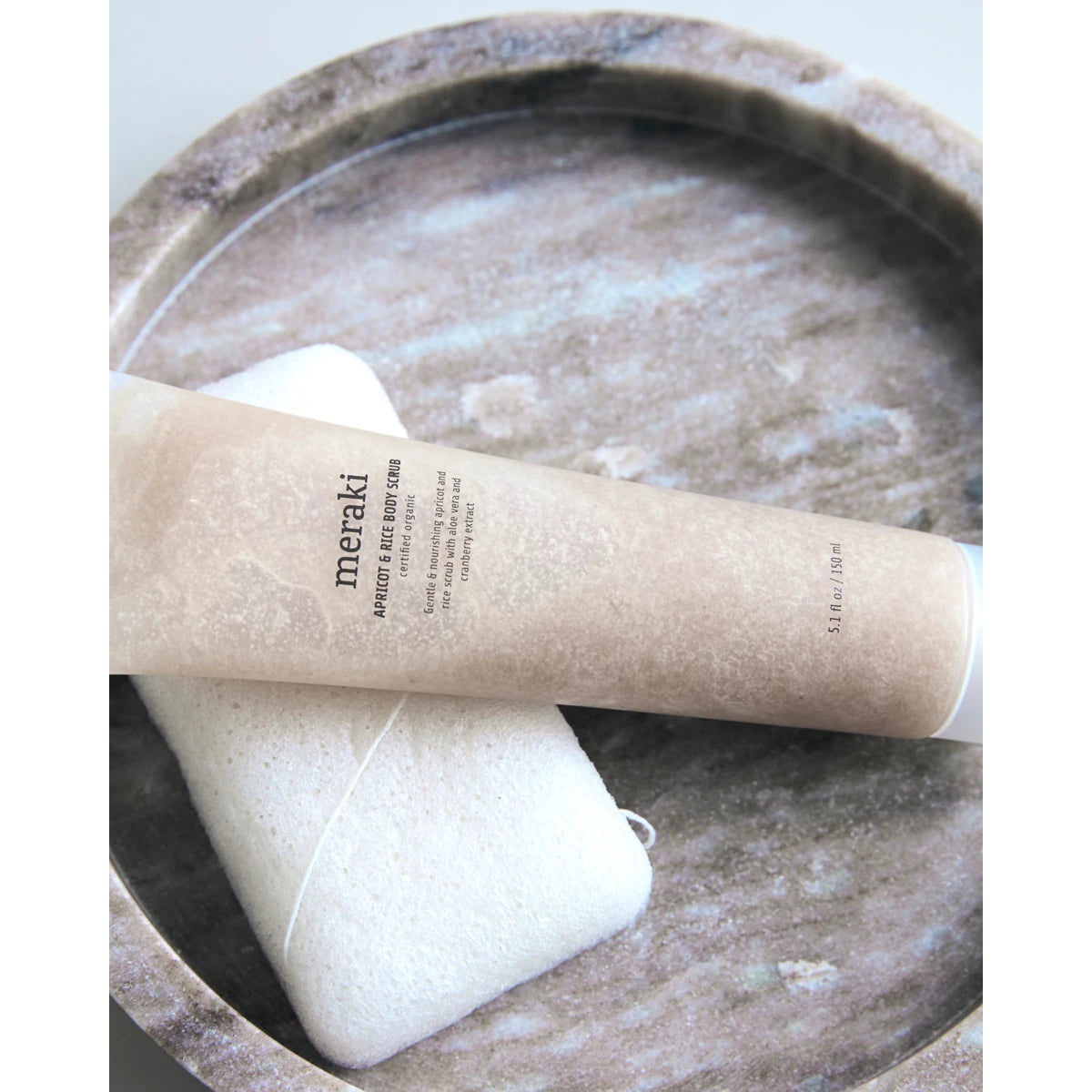 Apricot & Rice Gentle Exfoliating Body Scrub by Meraki - Lifestory