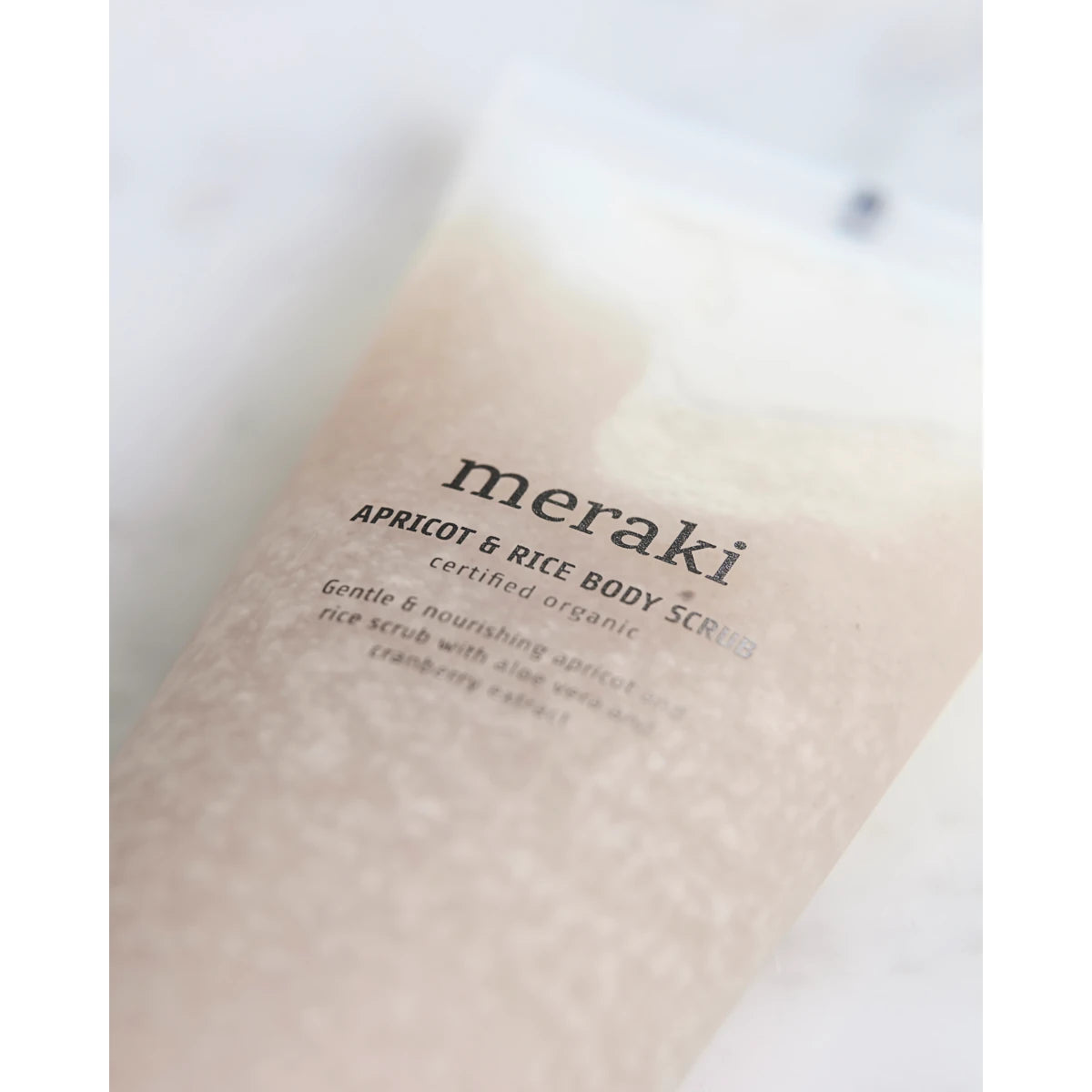 Apricot & Rice Gentle Exfoliating Body Scrub by Meraki - Lifestory