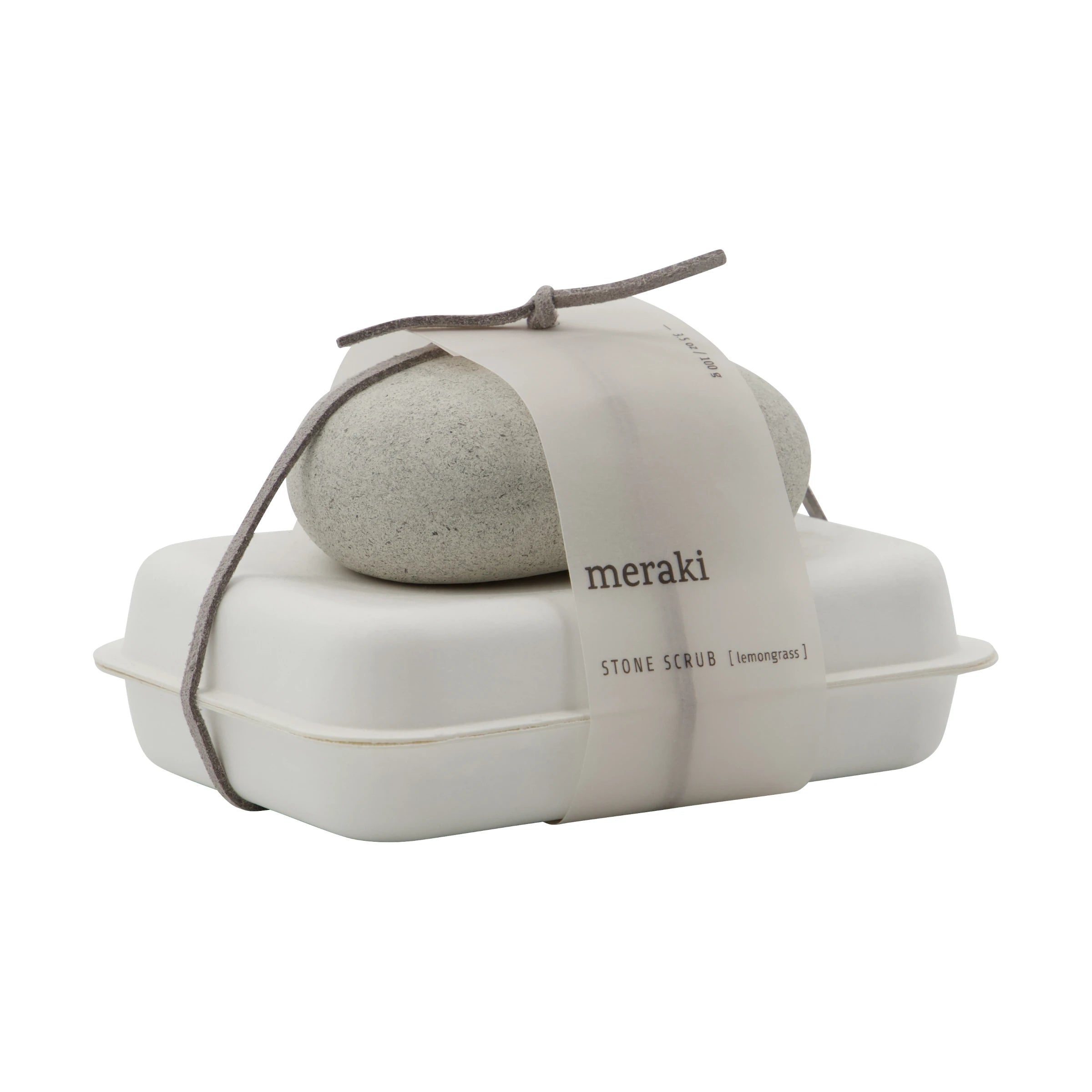 Meraki Exfoliating Stone Scrub Set with Soap - 2 Scents - Lifestory
