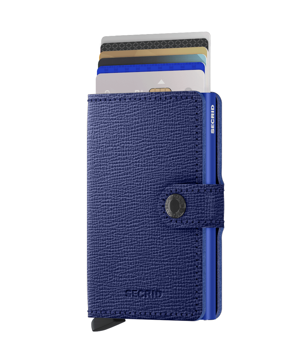 Miniwallet | Crisple Cobalt | by Secrid Wallets - Lifestory