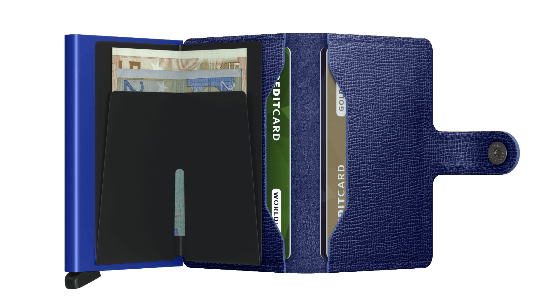 Miniwallet | Crisple Cobalt | by Secrid Wallets - Lifestory