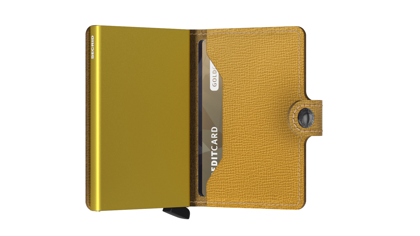 Miniwallet | Crisple Ochre | by Secrid Wallets - Lifestory