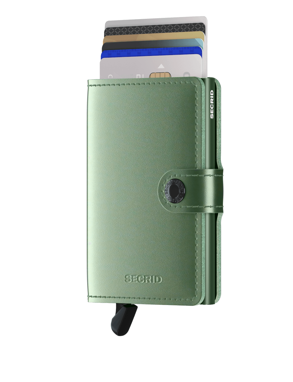 Miniwallet | Metallic Green Leather | by Secrid Wallets - Lifestory - Secrid Wallets