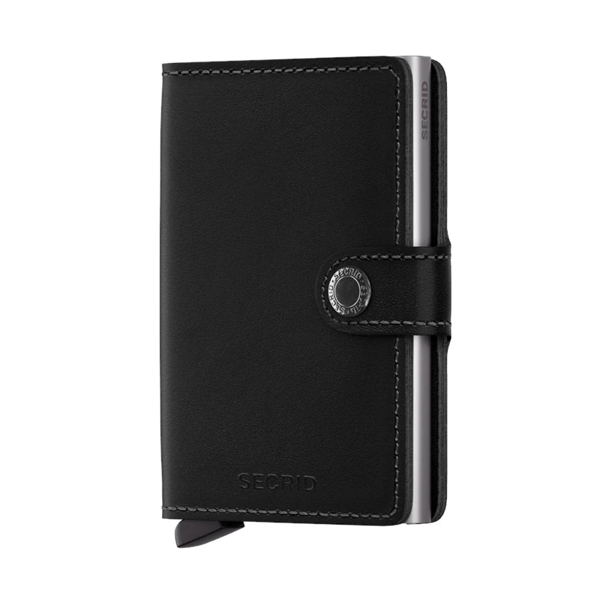 Miniwallet in Original Black Leather | by Secrid Wallets - Lifestory