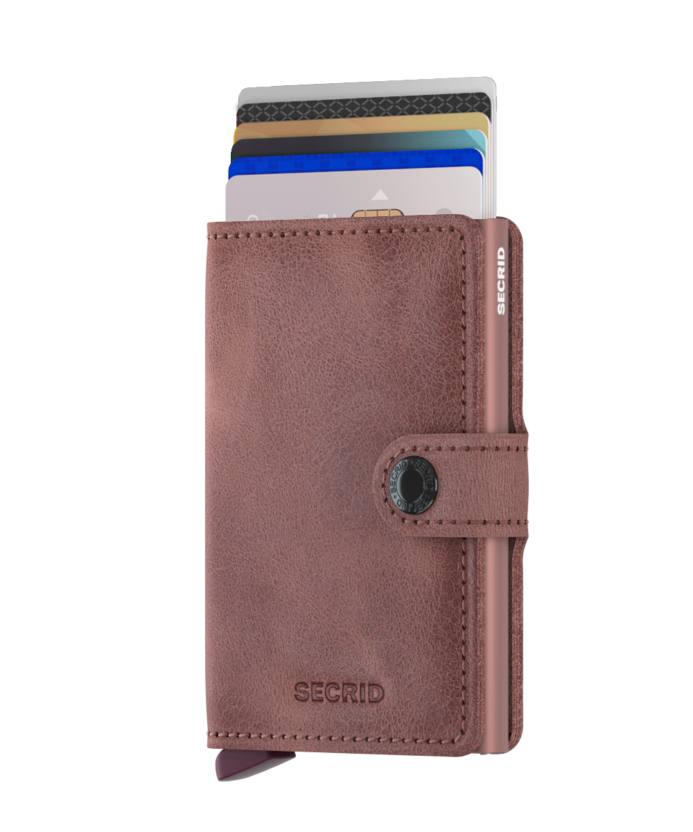 Miniwallet | Vintage Mauve | by Secrid Wallets - Lifestory
