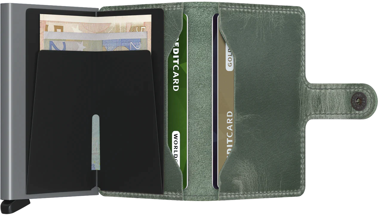 Miniwallet | Vintage Sage | by Secrid Wallets - Lifestory