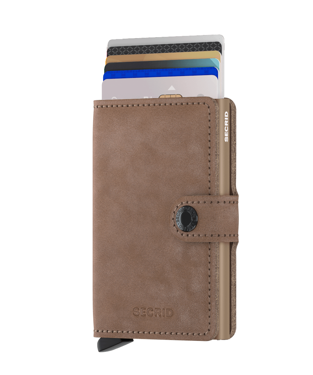 Miniwallet | Vintage Taupe | by Secrid Wallets - Lifestory