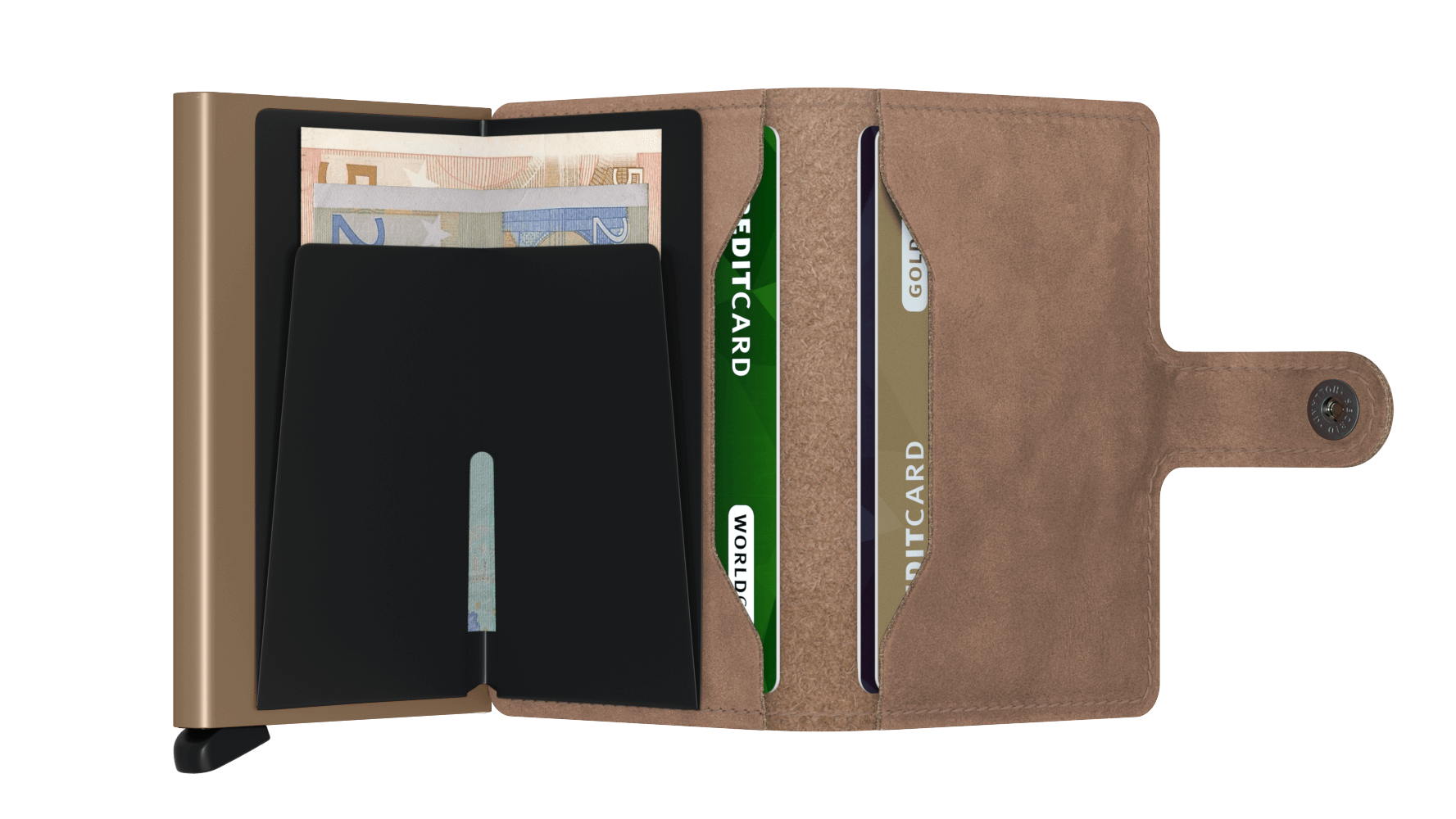 Miniwallet | Vintage Taupe | by Secrid Wallets - Lifestory